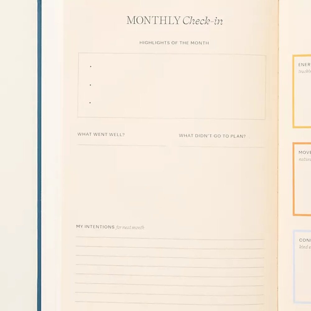Anthropologie Papier Guided Journal (NEW Wellness Journal) - Picture 2 of 2